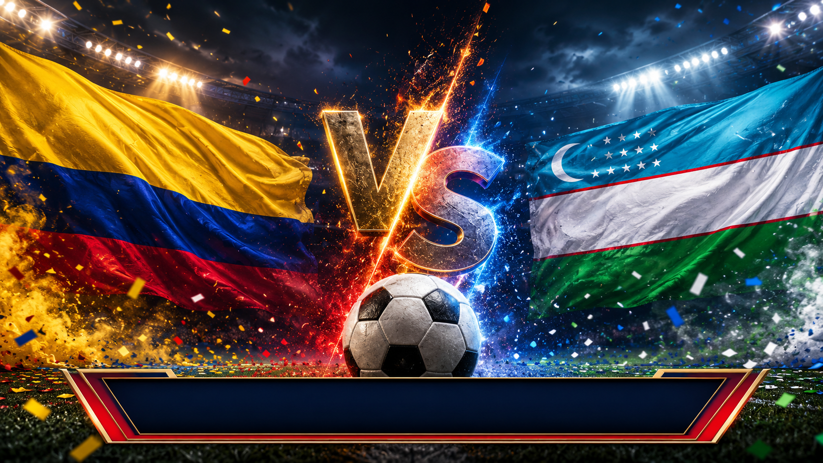 Uzbekistan vs Colombia